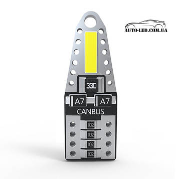 W5W T10 12V CANBUS Габарити світлодіодні LED лампочка