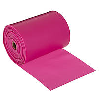 Лента эластичная для фитнеса и йоги Zelart FI-6256-20 цвет розовый