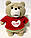 М'яка Плюшева Іграшка Ведмідь Teddy Love із фільму Третій Зайвий 45 см (00498), фото 3