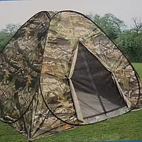 Палатка автомат 2,5*2,5м 1,7м Летняя для рыбалки и туризма(москитная сетка) Дубок