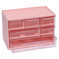 Органайзер канцелярський WXS-4 "Рожевий" 18х12х10 см