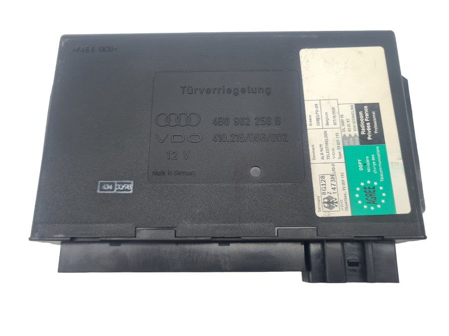 Блок комфорту Audi 4B0962258B