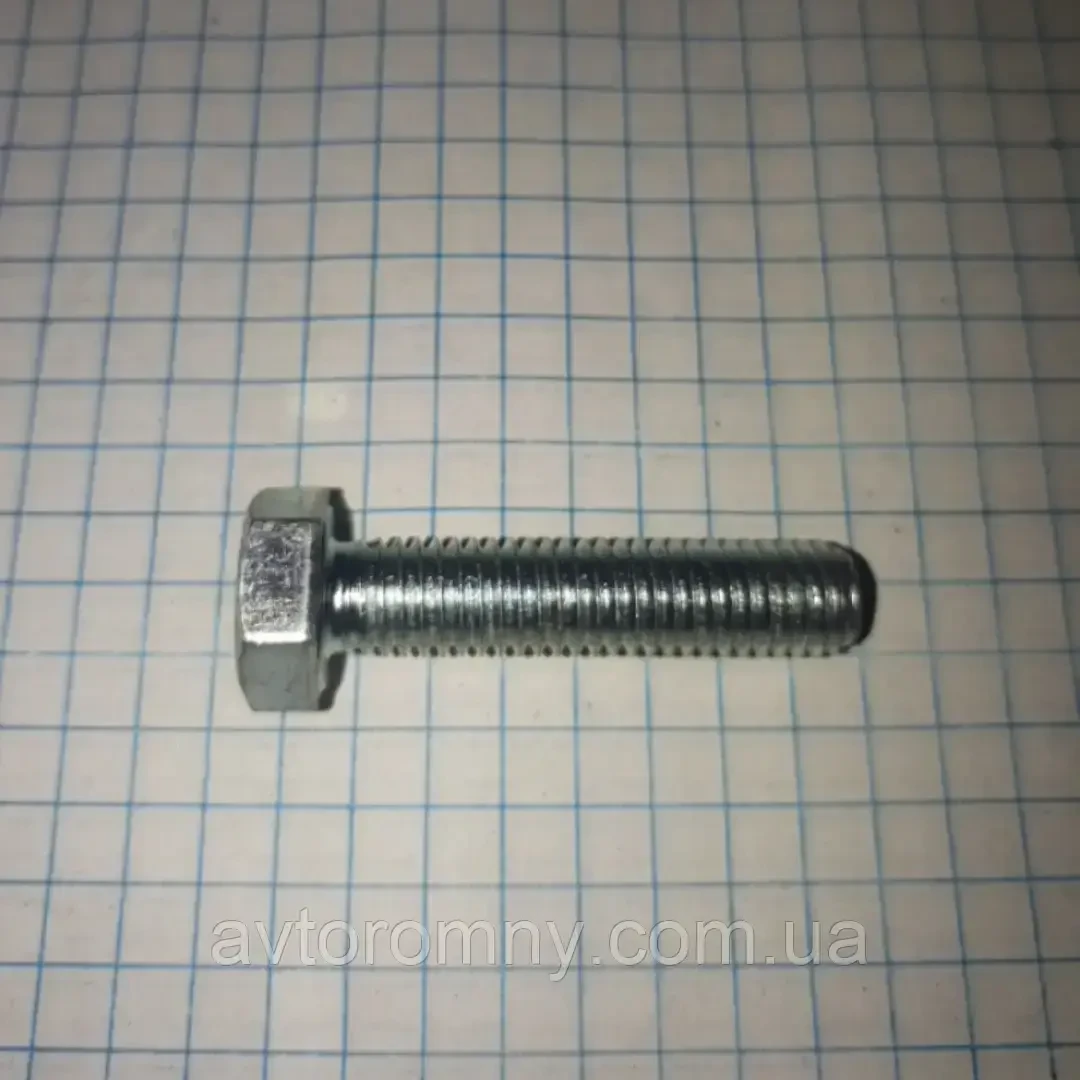 Болт з шестигранною головкою з повною різьбою М8 35мм DIN 933 APRO