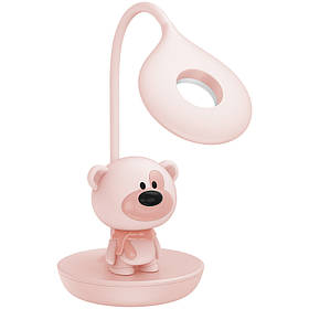 Настільна лампа LED з акумулятором Bear Kite K24-492-2-2, рожевий