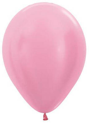 Sempertex  12"/30 см Металік рожевий  Satin Pink   Шары воздушные латексные пастель  Мін.замовлення 5 шт