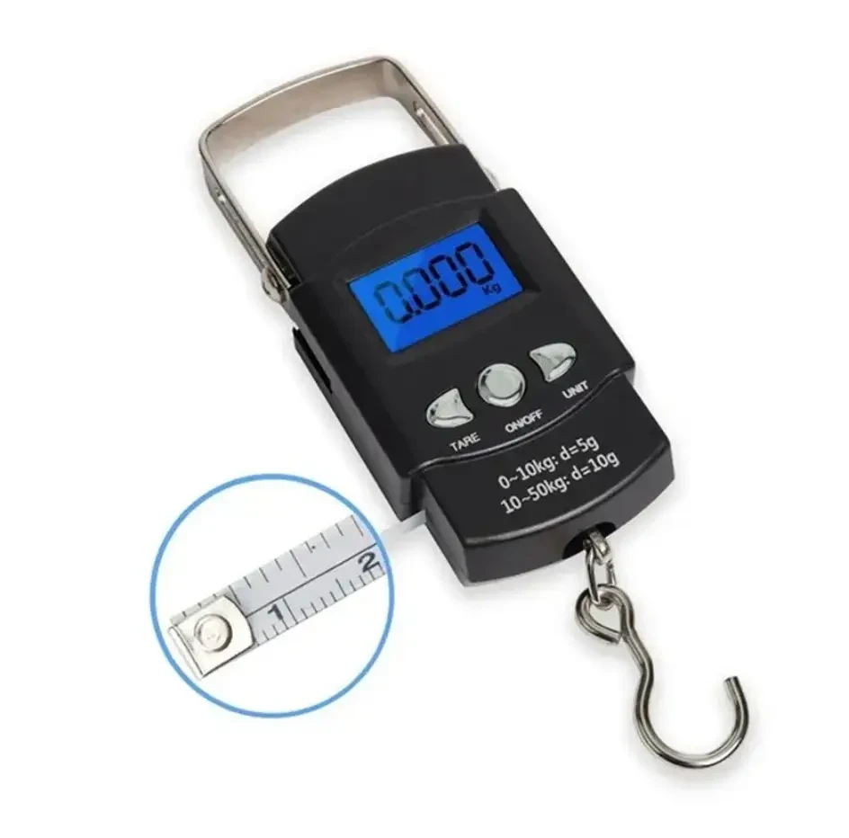 Ваги Кантер із рулеткою. Рибальські ваги з лінійкою., фото 1