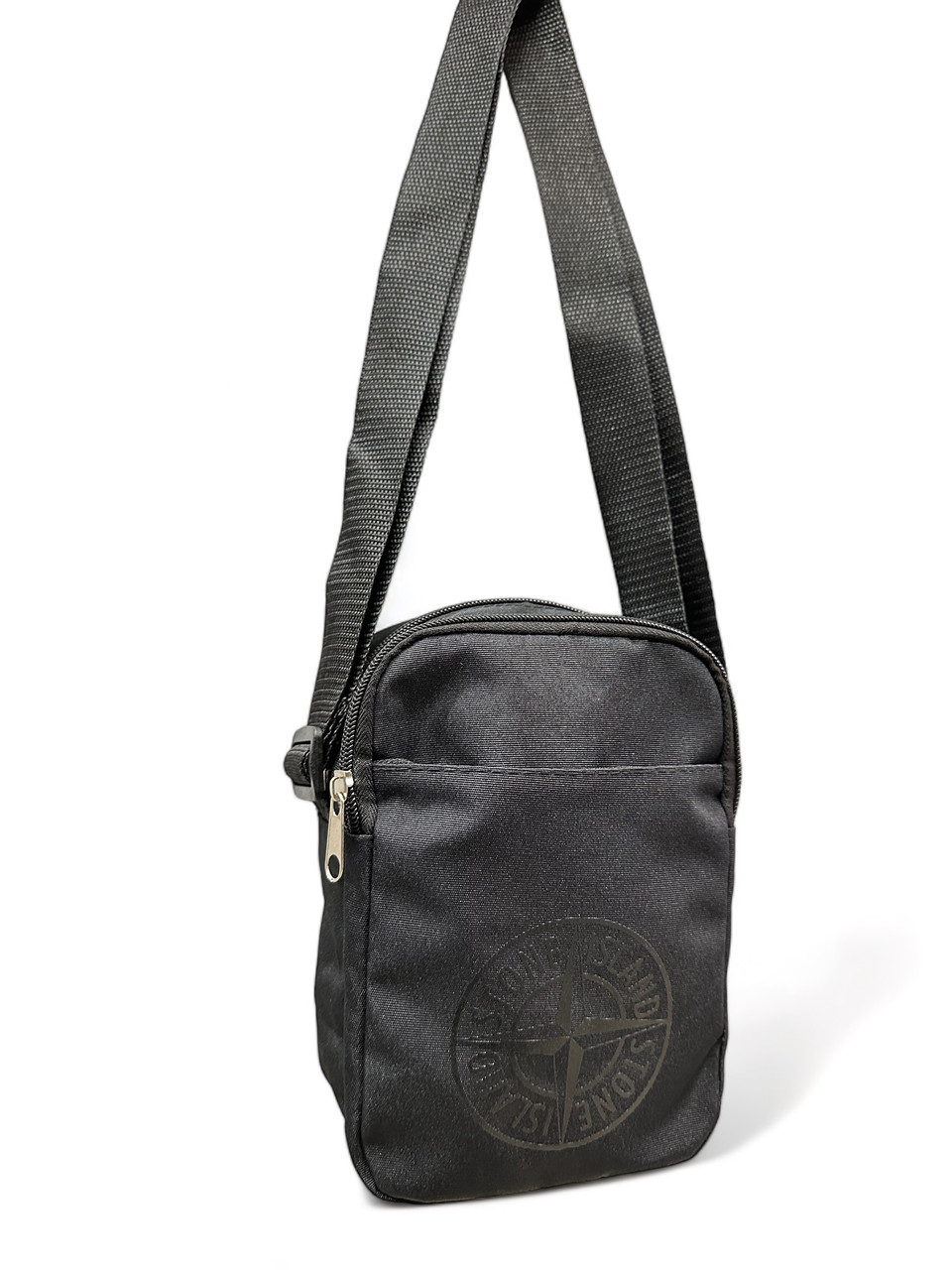 (20*14*8.5)Спортивні барсетка ISLAND STONE 4-віддела нейлонова меланж тканинна сумка для через гурт, фото 1