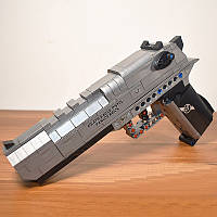 Дитячий Іграшковий Пістолет Конструктор Desert Eagle Pistol 360 Деталей