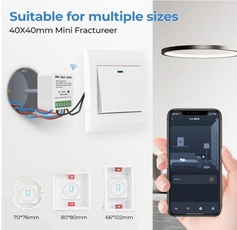 Розумне Wi-Fi реле Smart Home 16A, 7926