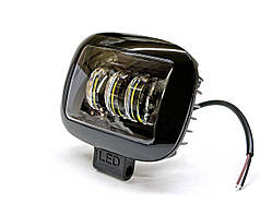 LED фара 30W-B 3 світлодіодa Epistar із світло-тіньовою межею