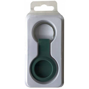 Брелок для AirTag Silicone FULL Key Ring з карабіном, Green (314968)