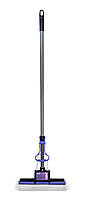 Швабра с одинарным отжимом и цельной ручкой длина 103 см насадка 27 см (МАКСУС ПЛЮС) Арт. 2020
