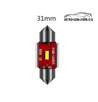 LED C5W C10W 12V CANBUS! 31 мм LED лампочки з обманкою  підвищеної потужності