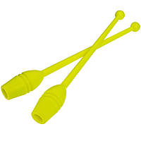 Булавы для художественной гимнастики Lingo GM-4435 цвет зеленый Лимонный