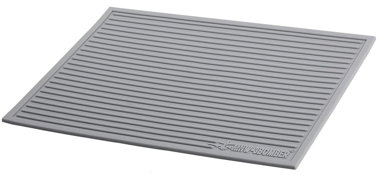 Барний килимок 40 на 30 см. MHW-3Bomber Сірий