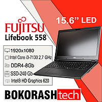 Ноутбук Fujitsu LIFEBOOK E556 15,6" Intel i3-6100 DDR4 8Gb SSD 128 Gb Intel HD Graphics 520 Refurbished