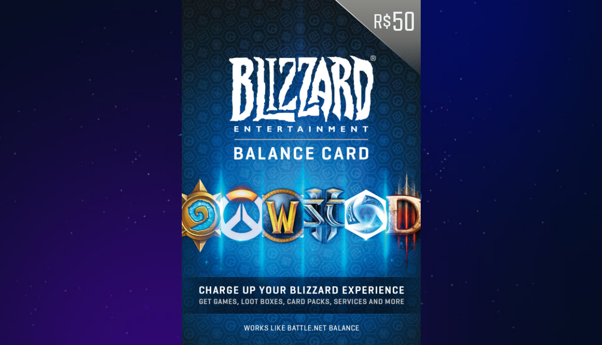 Подарочная карта Blizzard Battle.net 50 BRL - фото 4 - id-p2132841614