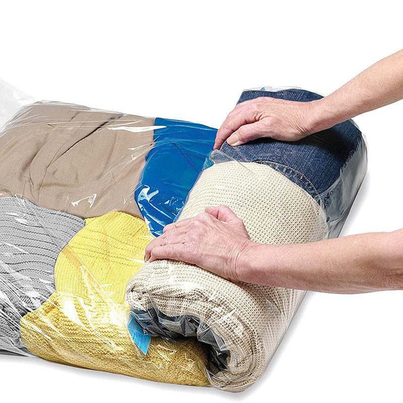 Вакуумные мешки, пакеты для хранения одежды с клапаном 50x60 см - фото 1 - id-p2132821287