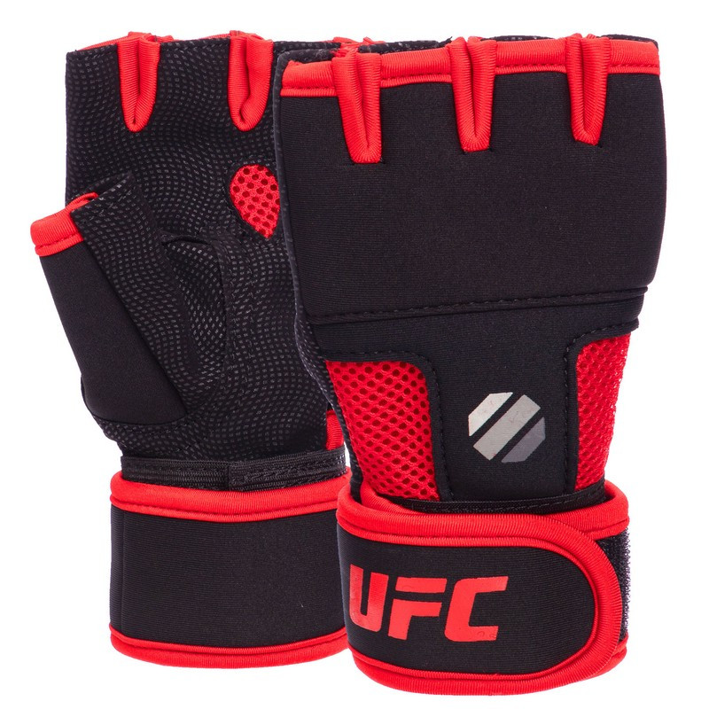 Перчатки-бинты внутренние гелевые UFC Contender UHK-69541 SL-XL черный - фото 7 - id-p2132845930