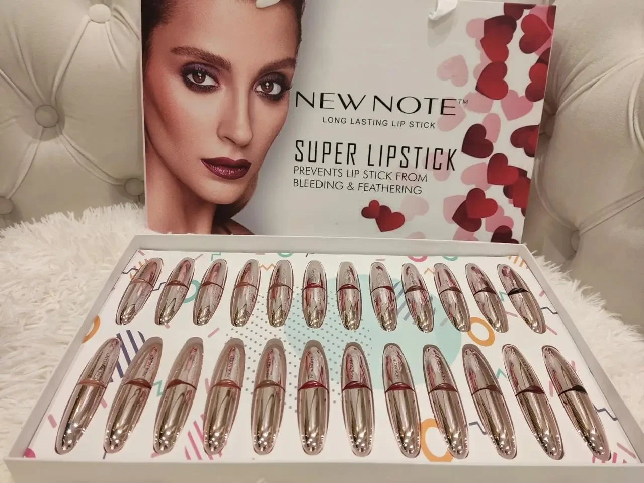 Набір помад Kylie New Tone Super Lipstick (24 шт.), подарункові набори для жінок