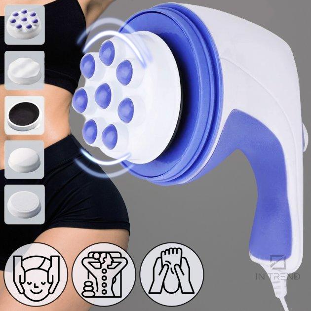 Ручной массажер для тела электрический Relax & Tone / Вибрационный антицеллюлитный массажёр - фото 1 - id-p2132821321