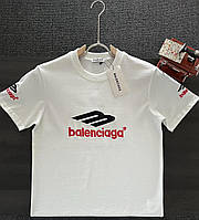 Футболка белая оверсайз Баленсиага Balenciaga