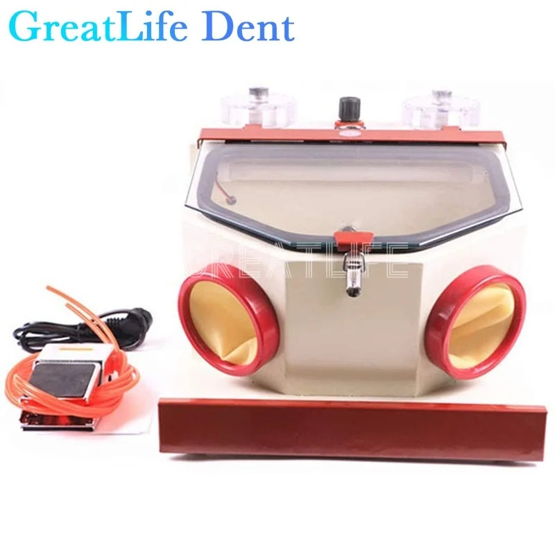 Піскоструминний апарат зуботехнічний з висувним ящиком Twin-Pen Sandblaster VI