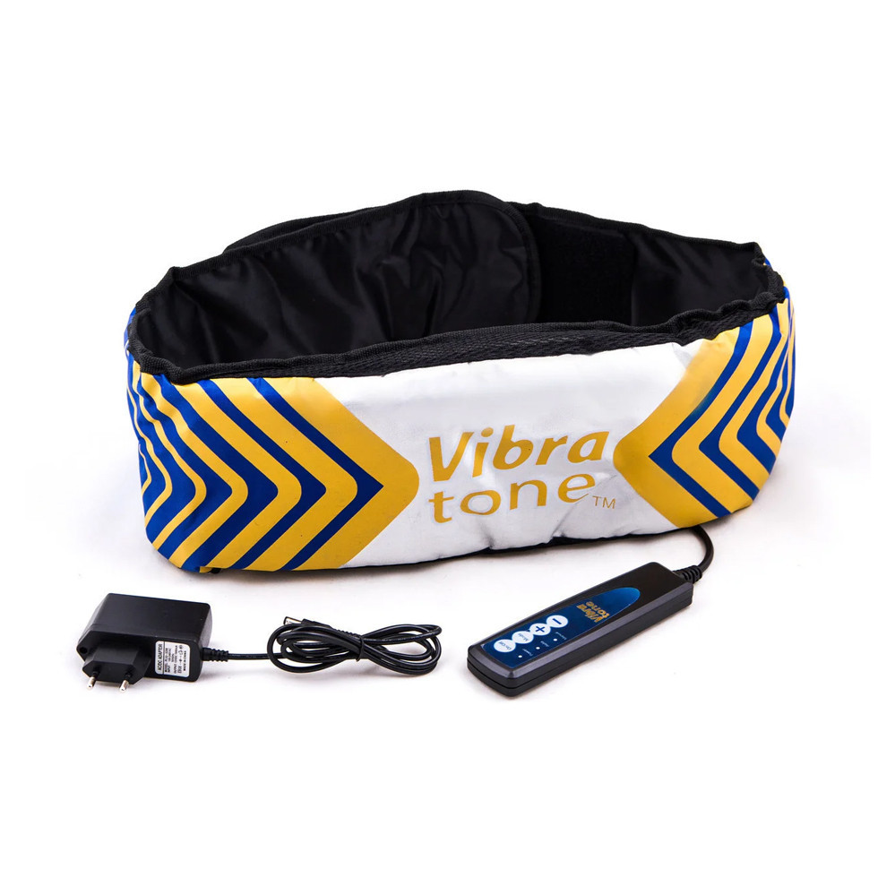 Пояс для похудения Vibra Tone антицеллюлитный, массажер для живота и ягодиц - фото 4 - id-p2132821332