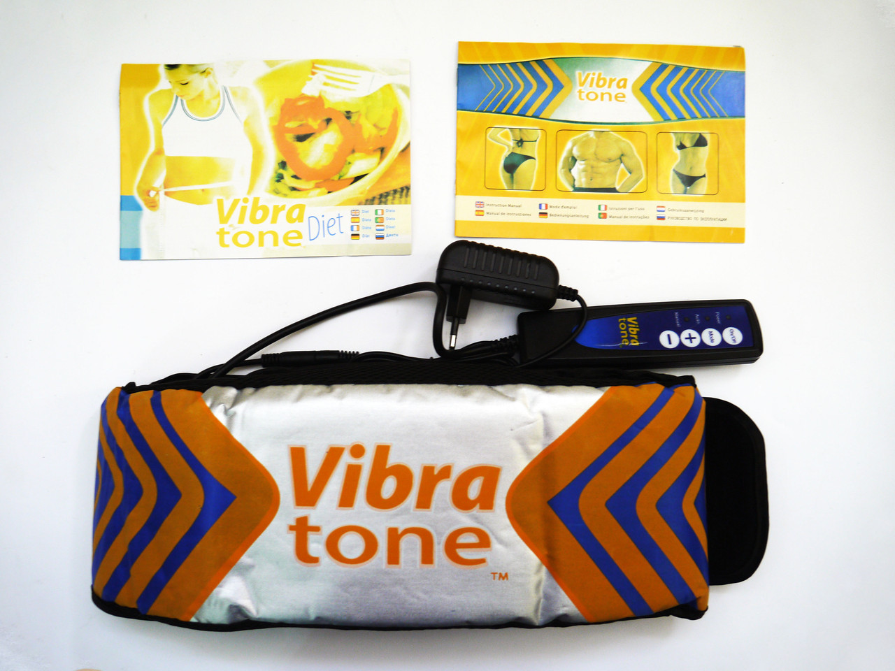 Пояс для похудения Vibra Tone антицеллюлитный, массажер для живота и ягодиц - фото 5 - id-p2132821332