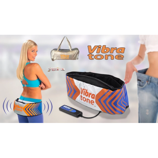 Пояс для похудения Vibra Tone антицеллюлитный, массажер для живота и ягодиц - фото 10 - id-p2132821332