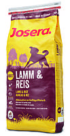 Josera Lamb and Rice 15 кг- корм с ягненком для собак