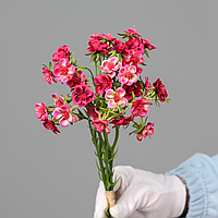 Штучний букет мірабіліс, колір маджента, 33 см. Квіти преміум-класу для інтер'єру, декору