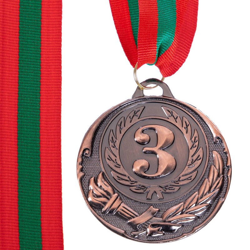 Медаль спортивная с лентой Zelart Приднестровье ZING C-4329-P цвет серебряный - фото 8 - id-p2132775837