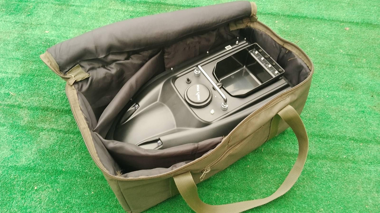 Кораблик дестанційнокерований для риболовлі SF24237-B (16*26*49 см. + Сумка каркасна, фото 1