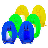 Лопатки для плавания гребные Zelart PL-6930 цвет разные цвета