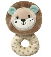 Іграшка брязкальце плюшеве Tulilo Лев 19см