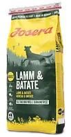 Josera Lamm & Batate - беззерновой корм з ягням і бататом для собак 15 кг