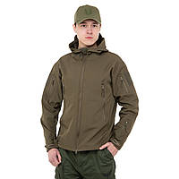 Куртка тактическая Zelart TY-7491 размер XL цвет оливковый