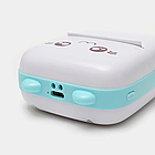 Міні принтер для телефона + Подарунок Навушники з вушками VZV-23M / Дитячий термопринтер / Маленький принтер, фото 5