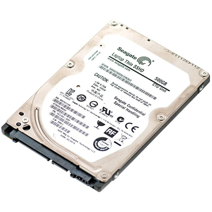 Жёсткий диск гибридный SATA SSHD 2.5 дюйма slim, 500G бу # - фото 2 - id-p1636233755