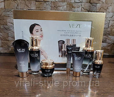 Подарочный набор с чёрным трюфелем и гиалуроновой кислотой VEZE