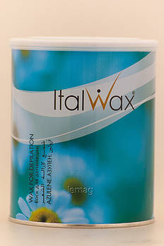 ItalWax Віск теплий в металевій банці - Азулен, 800 мл