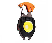 Фонарь аккумуляторный ручной 7 режимов 5W COB(+5pcs LED in red) 700Lm, L-1-03 Li Stark