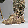 Тактичні чоловічі кросівки койот на літо сітка, фото 7