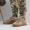 Тактичні чоловічі кросівки койот на літо сітка, фото 8