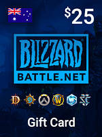 Подарочная карта Blizzard Battle.net 25 AUD