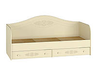 Односпальная кровать для девочки Мебель UA Белль Ассоль 2000*800 100 прованс с ящиками кант PS, код: 6647616
