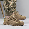 Тактичні чоловічі кросівки койот Cordura на літо сітка, фото 8