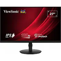 Монитор 27" ЖК ViewSonic VG2708A-MHD IPS/1920х1080 безрамочный/поворотный экран Черный