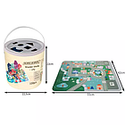 Дерев'яний конструктор головоломка Місто CITY - Kruzzel на 100 елементів, фото 3